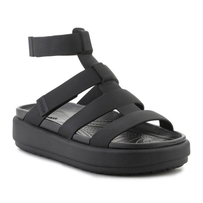 Sandały Crocs Brooklyn luxe Gladiator  209557-060 czarne 1