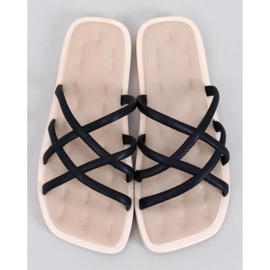 Klapki gumowe Gomis Black czarne 1