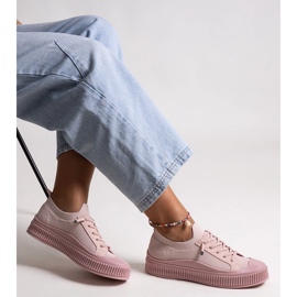 Beżowe trampki slip on Callimaco beżowy 1