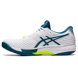 Buty do tenisa ziemnego Asics Solution Speed Ff M 1041A182102 białe 2
