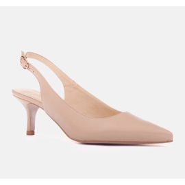 Marco Shoes Szpilki Merida beżowy 1