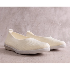 Beżowe tenisówki Storel beżowy 1