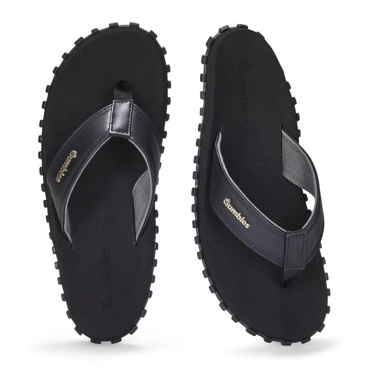 Japonki Gumbies Vegovert Flip-Flops GU-FFVEG001 czarne 2