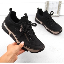 Buty Rieker W 45973-00 czarne 1