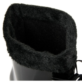 Kalosze z ociepleniem czarne 1