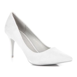 Comer Szpilki suede szare 1