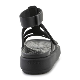 Sandały Crocs Brooklyn luxe Gladiator 209557-060 czarne 3