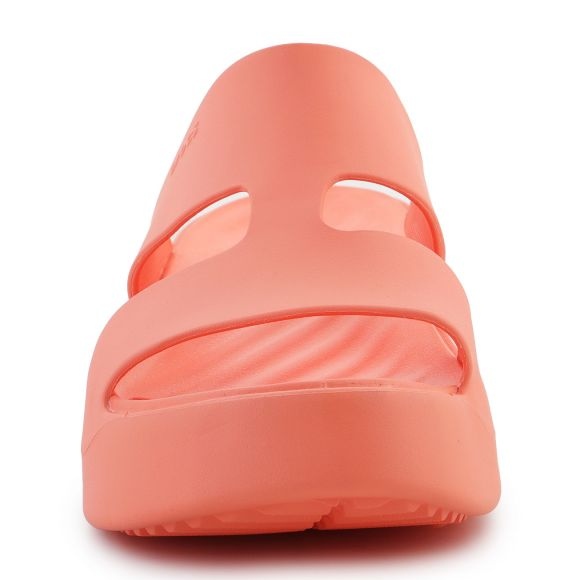 Klapki Crocs Getaway Platform H-Strap  209409-84F pomarańczowe 2