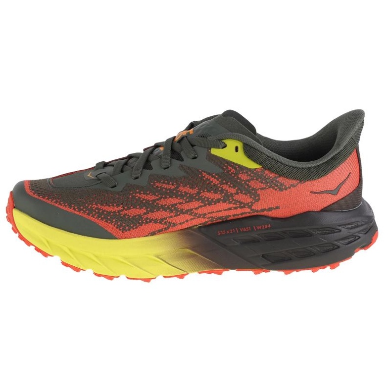 Buty Hoka Speedgoat 5 Wide 1123159-TFST zielone 1