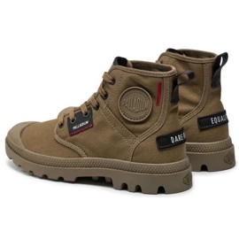 Buty Palladium Papa Hi Patch 79117-308-M brązowe 1