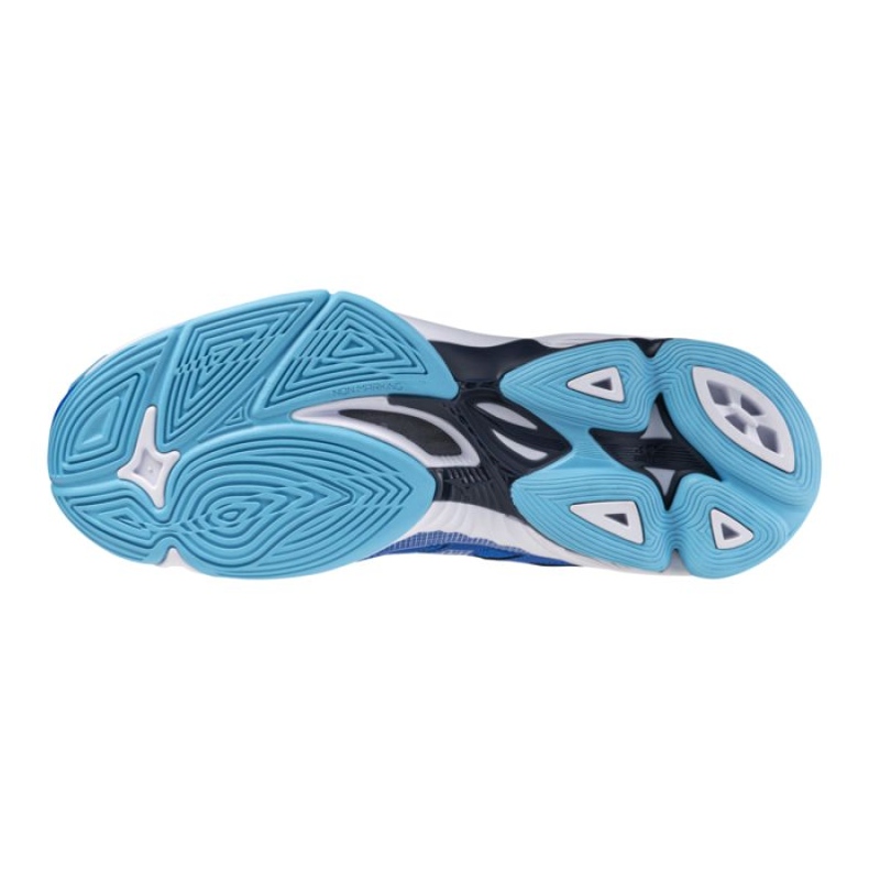Buty Mizuno Wave Voltage 2 Mid V1GA246501 niebieskie 1