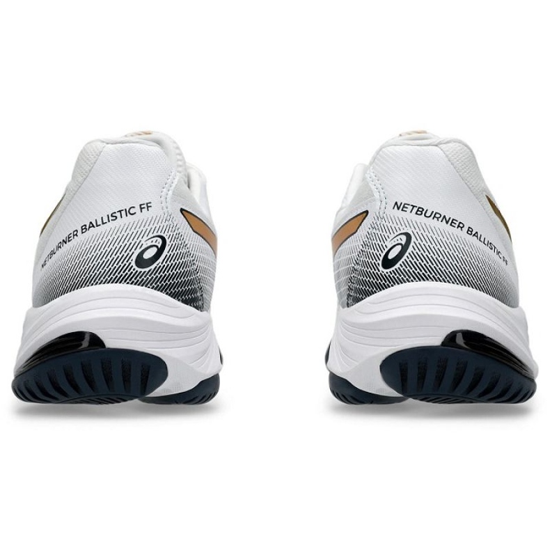Buty Asics Netburner Ballistic Ff 3 1052A069110 białe 2