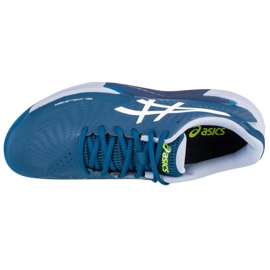 Buty do tenisa ziemnego Asics Gel-Challenger 14 Clay 1041A449-402 niebieskie 2