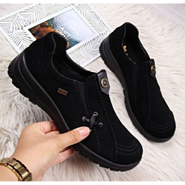 Półbuty Rieker L7171-00 W R339 czarne 1