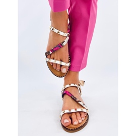 Sandałki damskie Maya White białe 1