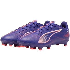 Buty Puma Ultra 5 Play FG/AG 107689 01 fioletowe 1