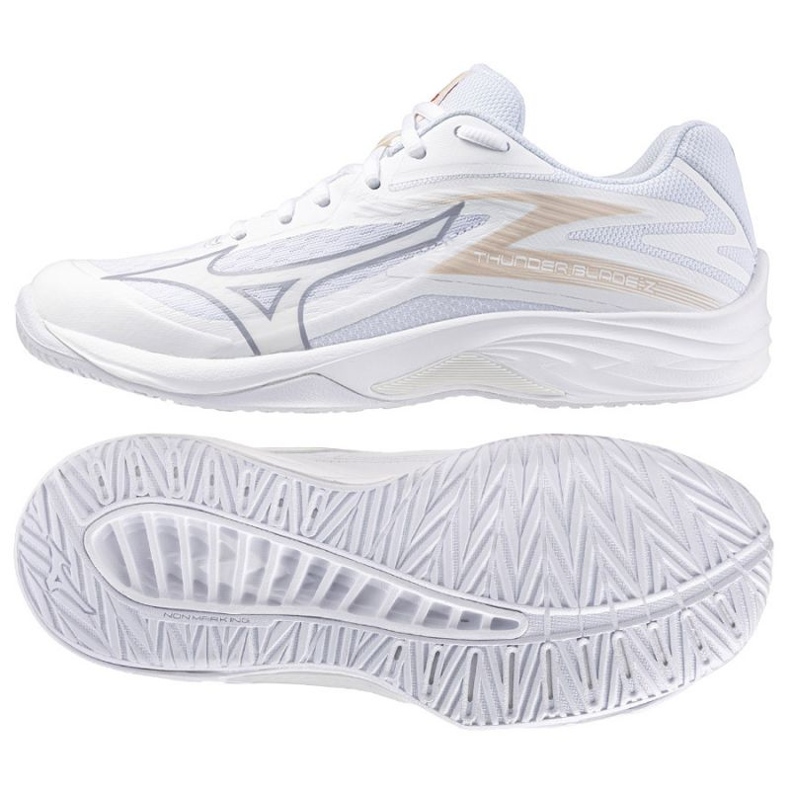 Buty Mizuno Thunder Blade Z V1GC237025 białe 1