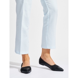 Czarne baleriny damskie 1