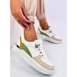 Sneakersy damskie Asker Apricot białe 1