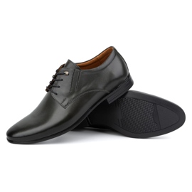 Olivier Buty męskie skórzane wizytowe eleganckie 480 szare 3