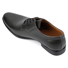 Olivier Buty męskie skórzane wizytowe eleganckie 480 szare 7