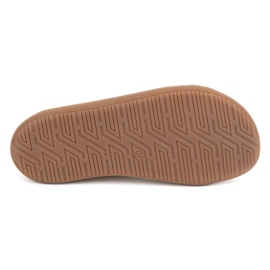 Olivier Damskie minimalistyczne buty skórzane barefoot model 1243 beżowe beżowy 1