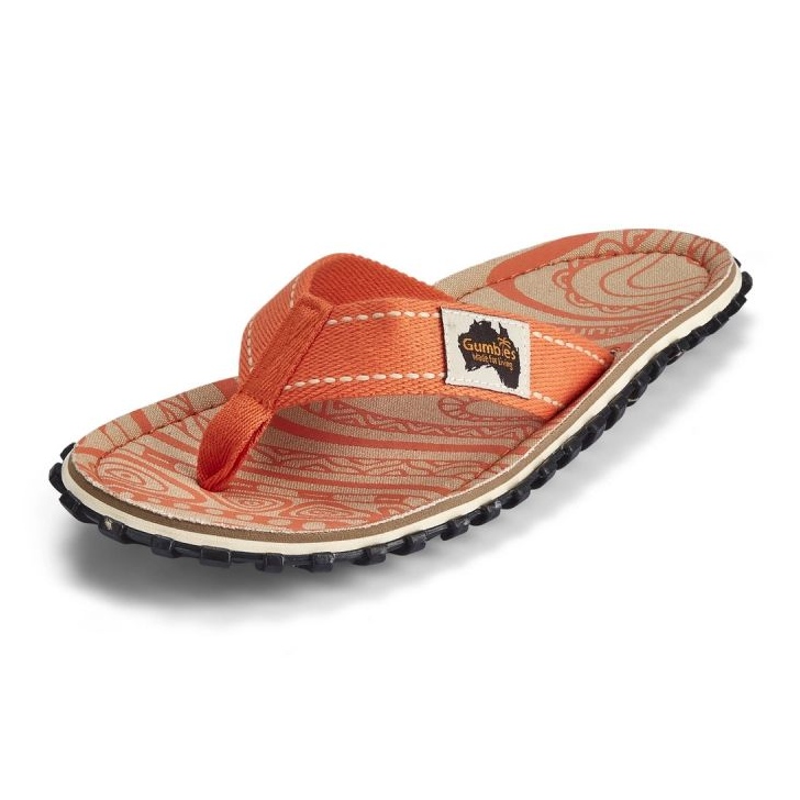 Japonki Gumbies Cairns Flip-Flops Unisex GU-FFISL130 pomarańczowe 2