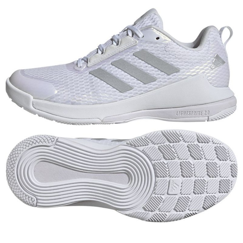 Buty do siatkówki adidas Novaflight 2 IG1609 białe 1