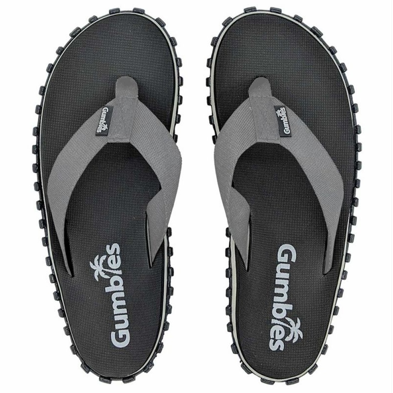 Japonki Gumbies Duckbill Flip Flops G-DB-UNI-BLGR szare 1