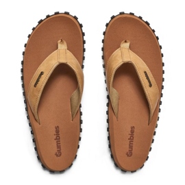 Japonki Gumbies Vegovert Flip-Flops Unisex Tan GU-FFVEG128 brązowe 1