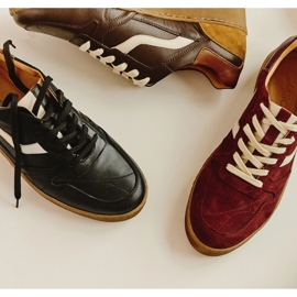 Marco Shoes Sneakersy Murano brązowe 1