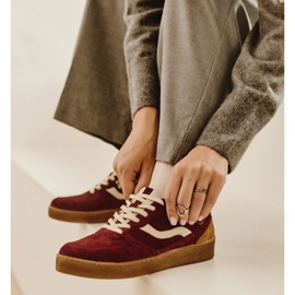 Marco Shoes Sneakersy Murano czerwone 2