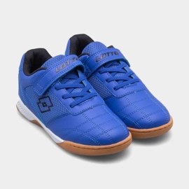 Buty halowe Lotto Whizzer K 2600120K -5011 niebieskie 2