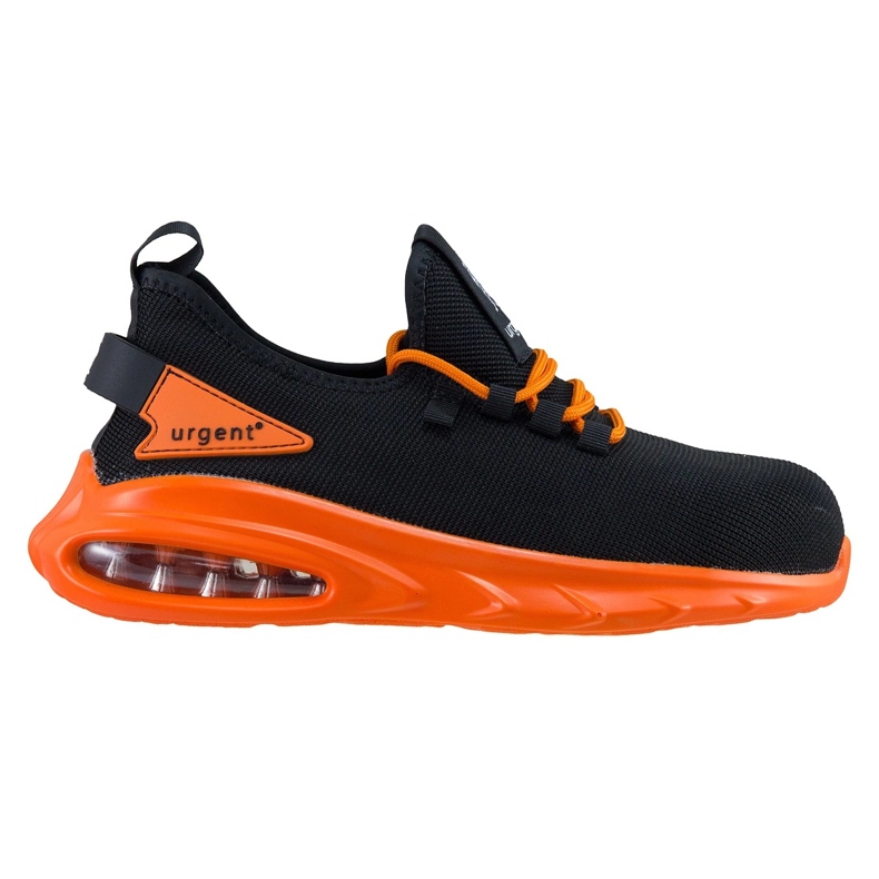 Buty robocze półbuty URGENT 229/S1 Sr z metalowym podnoskiem czarne 1