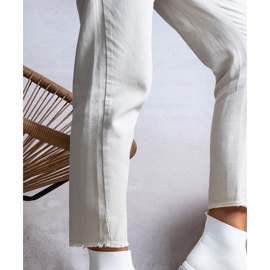 Białe sneakersy za kostkę Salgado 1