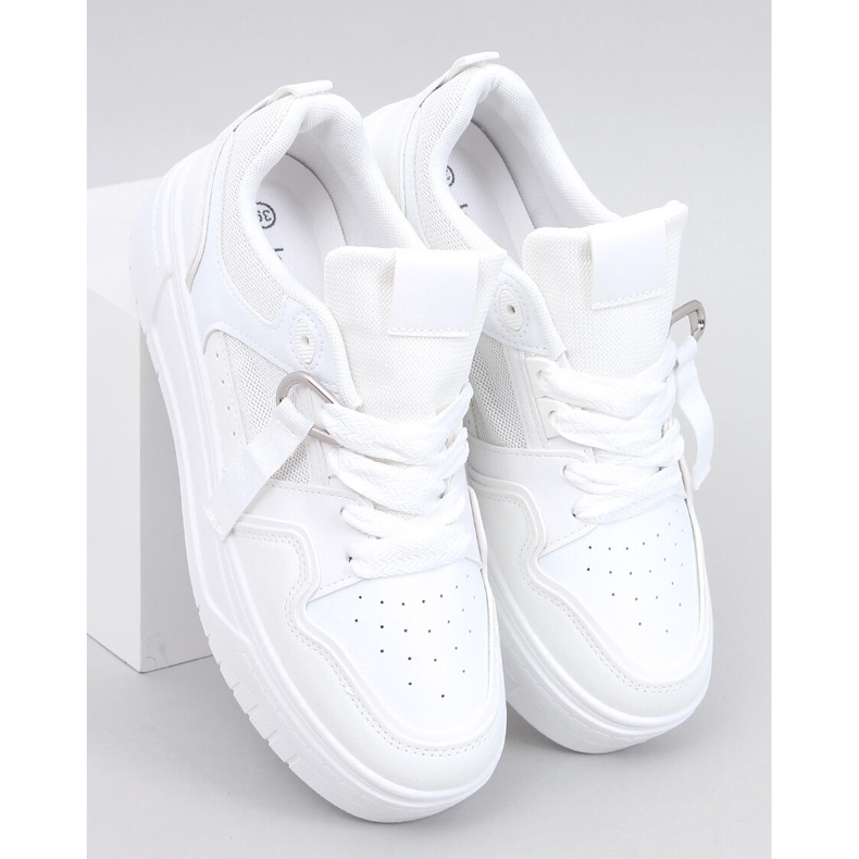 Sneakersy damskie Levrone White białe 1
