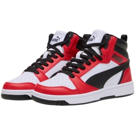 Buty Puma Rebound V6 Mid 393831 03 białe 1