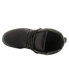 Timberki mono-colour czarne BL83 Black 2