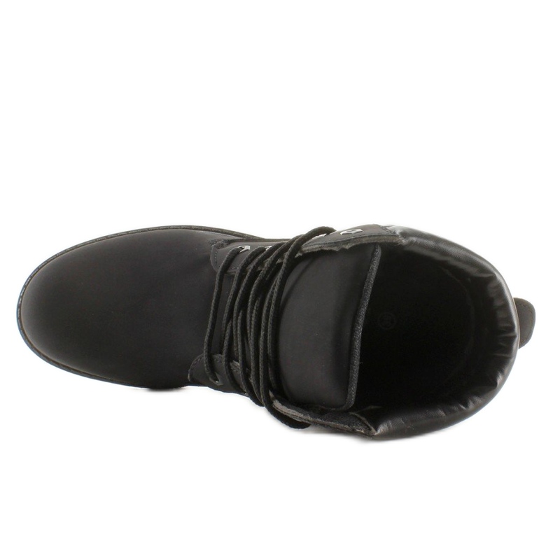 Timberki mono-colour czarne BL83 Black 2