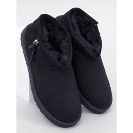 Emusy krótkie z suwakiem Frankis Black czarne 1