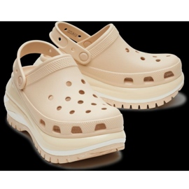 Klapki Crocs Mega Crush Clog 207988-2DS beżowy 1