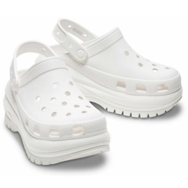 Klapki Crocs Mega Crush Clog 207988-100 białe 1