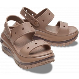 Klapki Crocs Mega Crush Sandal 207989-2Q9 brązowe 1