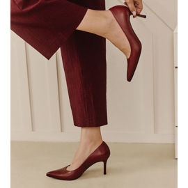 Marco Shoes Szpilki Eleve czerwone 1