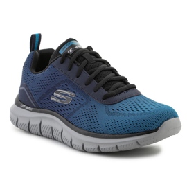 Buty Skechers Track - Ripkent 232399-NVBL niebieskie 1