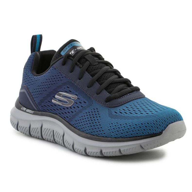 Buty Skechers Track - Ripkent 232399-NVBL niebieskie 1