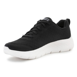 Buty Skechers Go Walk Flex - Viva 124831-BKW czarne 3