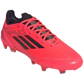 Buty piłkarskie adidas F50 Pro Fg IE0597 czerwone 1