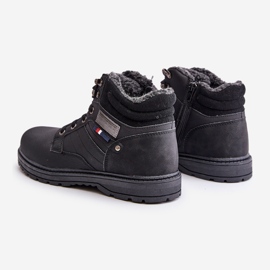 Ocieplane Trapery Męskie McBraun Czarne 2