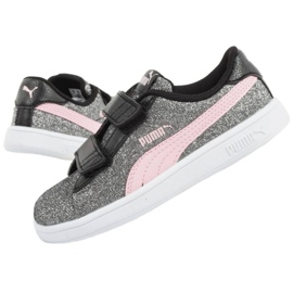 Buty Puma Smash v2 367380 30 szare 1